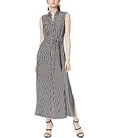 Algopix Similar Product 12 - Bar III Womens Belted Shirt Dress