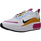 Nike Swoosh, Lifestyle. Nike W Air MAX Dia, Zapatilla de Correr Mujer, Blanco/Negro/Polen Rise/Hydrogen Blue, 38 EU