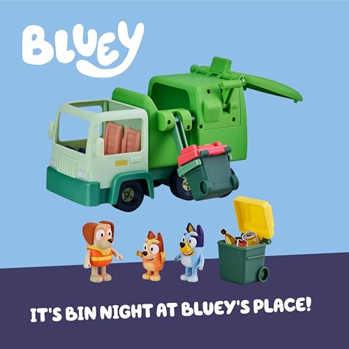 Bluey Garbage Truck Playset