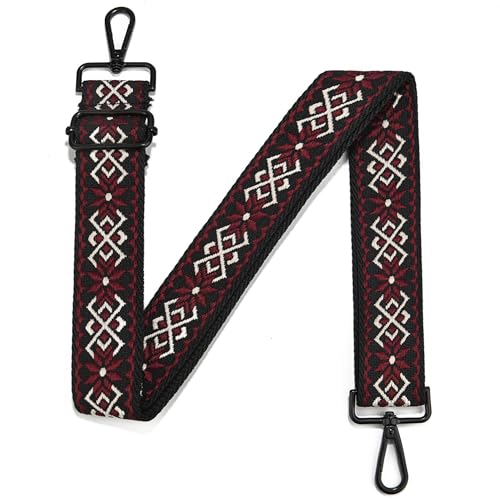 Image of Crossbody Straps for Purses Silver Hardware Purse Strap Wide Shoulder Strap Adjustable Replacement