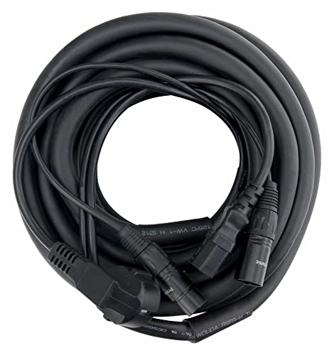 Pronomic Cable híbrido de alimentación / Audio XLR 10 m Cover