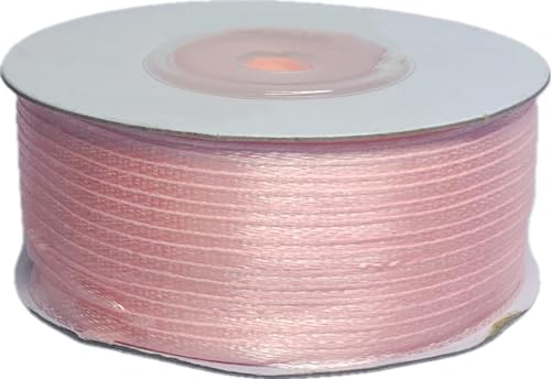 1 rotolo nastro rasetto 3 mm x 100 mt (Rosa)