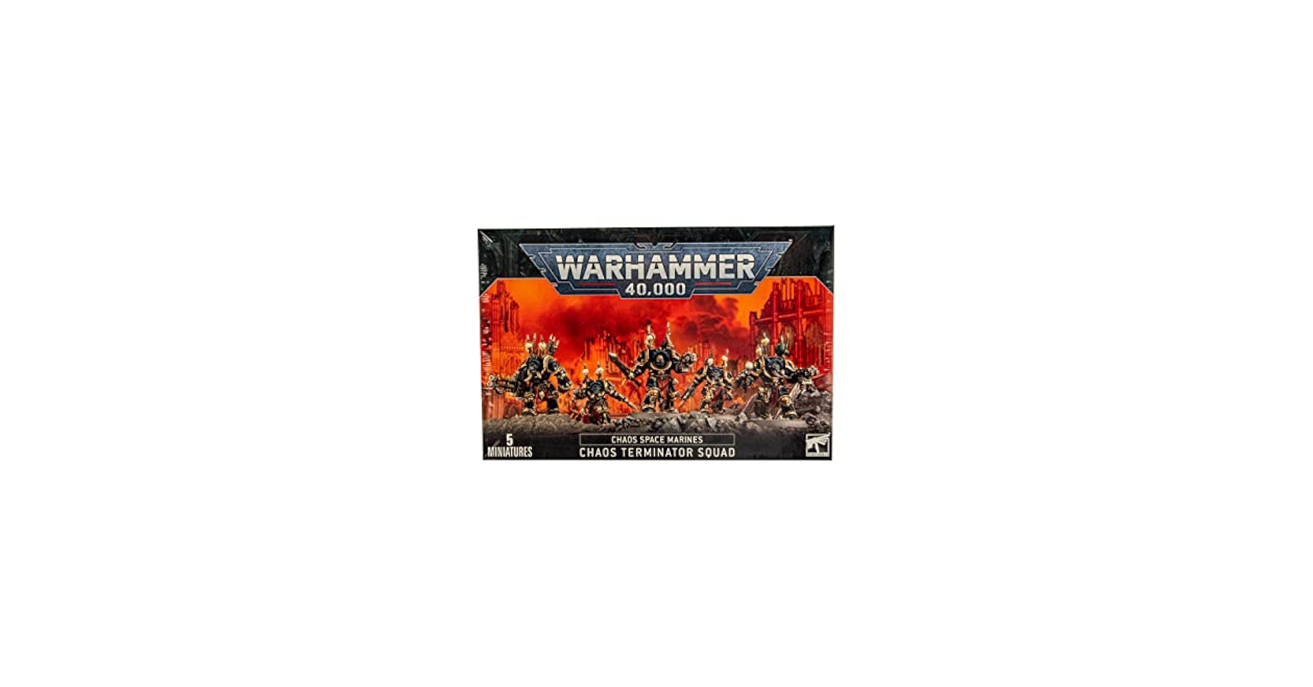 ケイオスターミネータースカッド CHAOS TERMINATOR SQUAD Chaos Space Marines: Chaos Terminator Squad