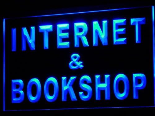 ADVPRO i646-b Internet & Book Shop Cafe Shop NER Light Sign