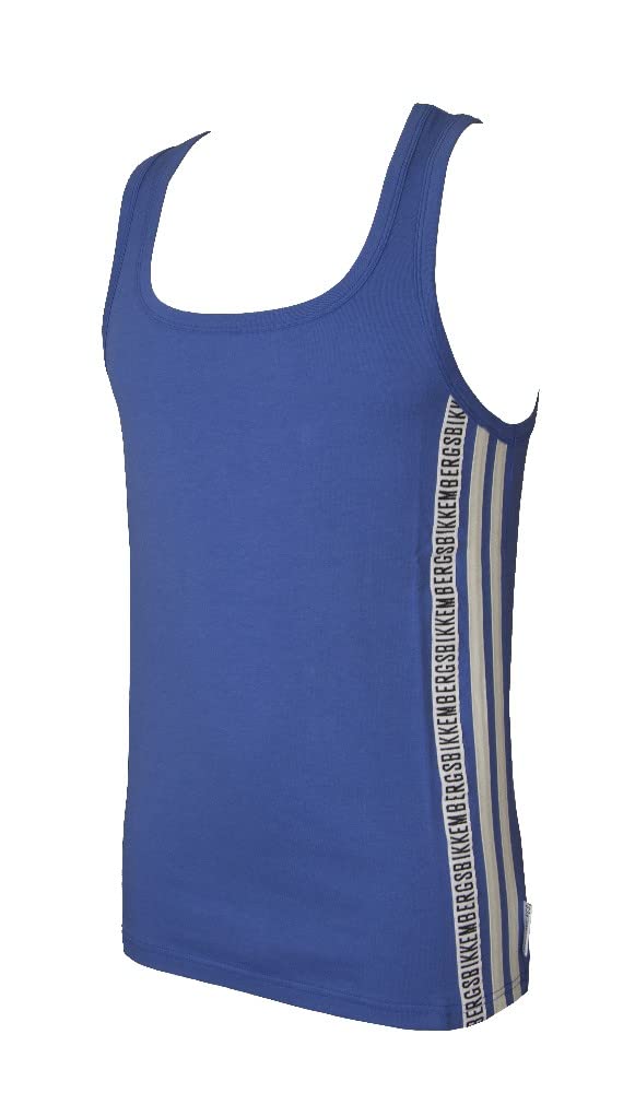 Bikkembergs Koszulka bez rękawów męska P261 T10 Tank, 3300 Bluette, S