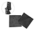 ZSHJG 3 Pack Archery Arrow Rest Leather Rest Plate Adhesive Backed Stick on Recurve Bow Traditional Long Bow Riser