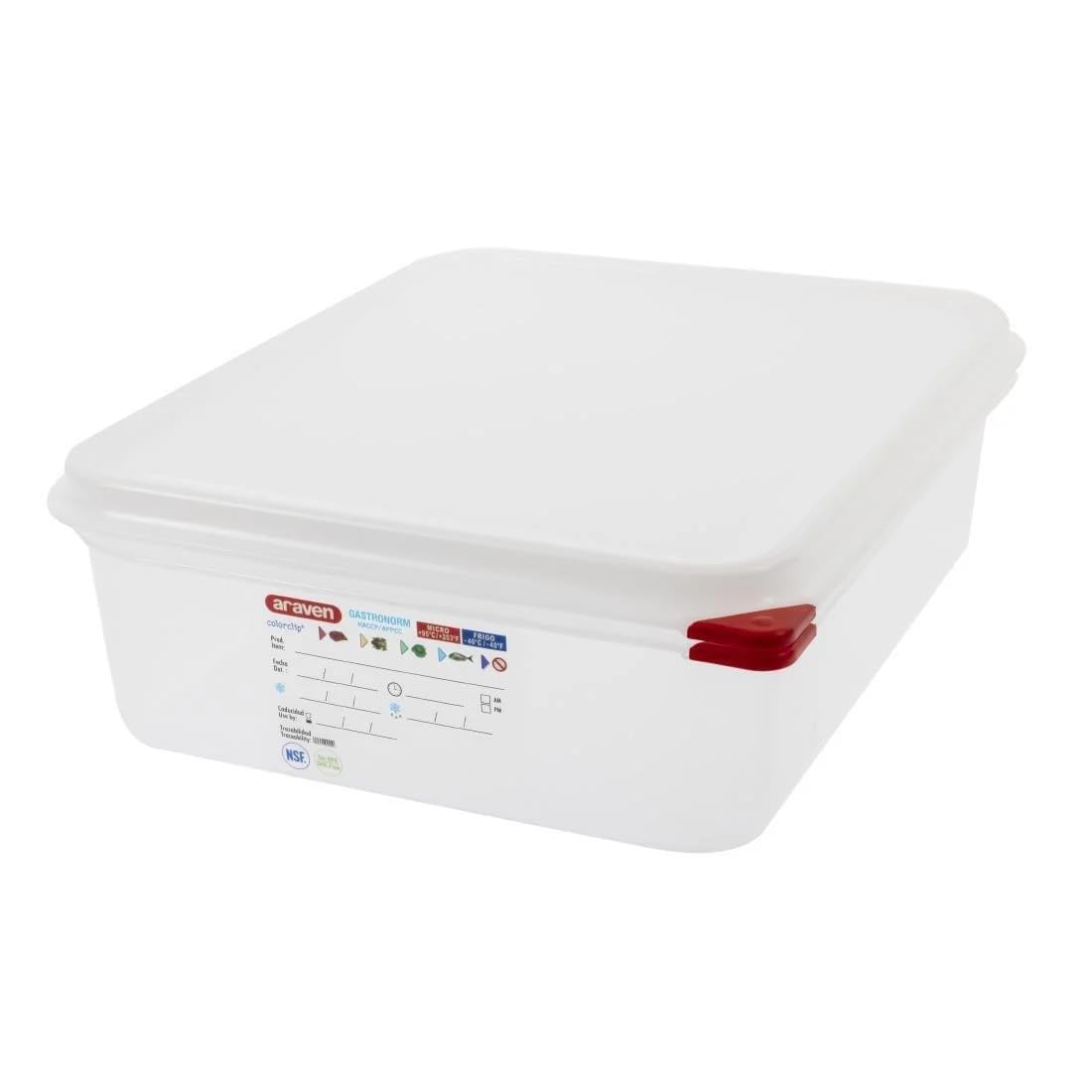 Araven dl982 envase de alimento, 26,5 cm tema longitud (Pack de 4)