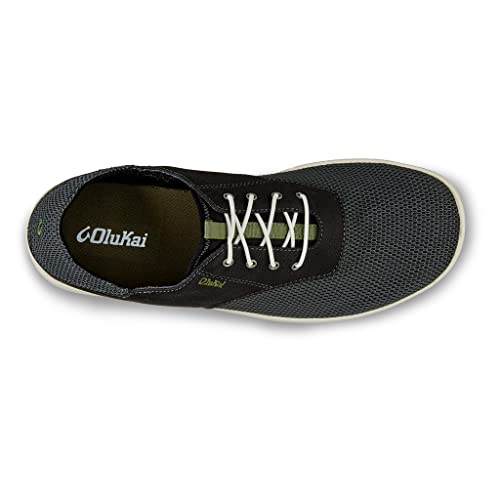 Image of OluKai Nohea Moku Men's No Tie Boat Shoes, Breathable & Quick Dry Mesh, Effortless Design & Barefoot Wearability, All-Day Comfort & Support