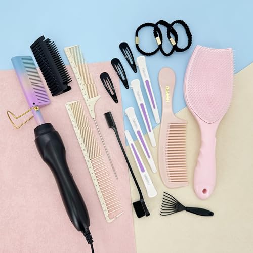 Plancha de Pelo Hot Comb con Kit Profesional miniatura 3