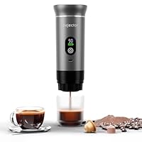 Portable Espresso Maker Coffee Machine 3-IN-1 Battery Coffee Maker 20-Bar Self-Heating Electric Espresso Machine Compatible with Ground Coffee & NS Capsule Pod USB-C for Car Camping Hiking RV