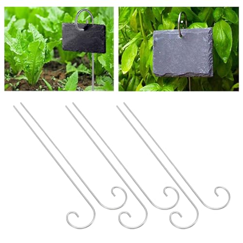 30Pcs Plant Label Hooks, Weatherproof Metal Plant Labels Hook for Hanging Tags 7.87in Height, Organize Your Garden Effectively - Image 2