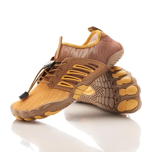 Freiluftkind Tokai Barefoot Shoes Antiscivolo (Bronzo/Misura 44) – Il Scarpe Barefoot Perfetto per la Tua Avventura – Scarpe Barefoot Uomo e Donna