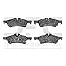 Dynamic Friction Company 3000 Ceramic Brake Pads 1310-1060-00-Rear Set For 2002-2008 Mini Cooper