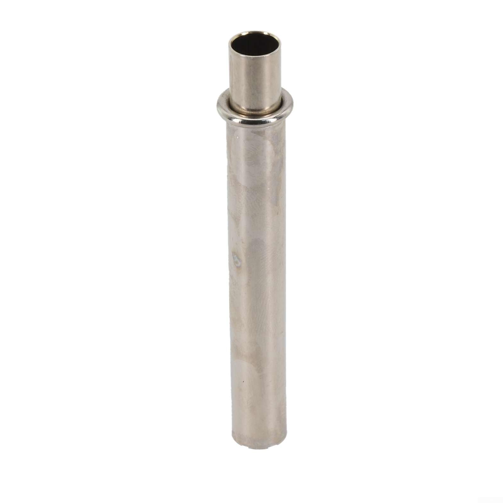 Trurovem Metal Fishing Rod Connecting Tube Ferrule Replacement for Rod Building Repair, Reinforced Splice Sleeve Joint 5.4mm-12.2mm ID, Silver DIY Pole Fixing Accessory(12.5#)