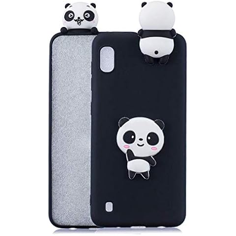 Simple 3D Cartoon Panda Case Cover