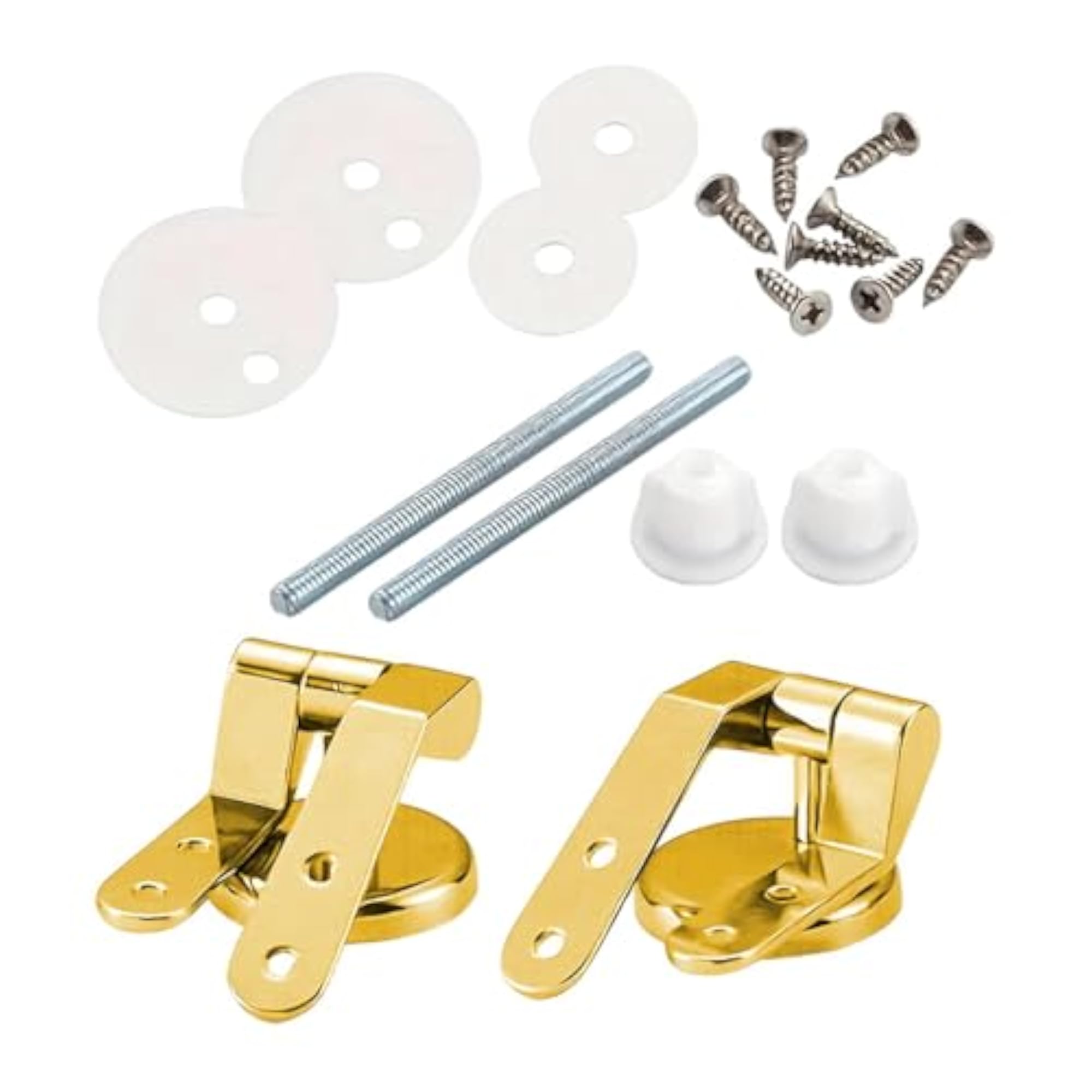 Sturdy Zinc Alloy Toilet Lid Hinges Replacement