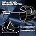 EZARC 3 PCS Deburring External Chamfer Tool & Countersink Drill Bit Set, Tungsten Carbide Chamfering Drill Bit, Deburring Drill Bit, Remove Burr Tools for Fit 1/8