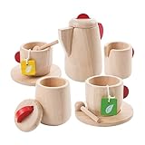 Plan Toy Tea Set(Solid Wood Version)