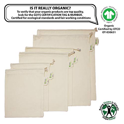 Simple Ecology Reusable Produce Bags Set - Image 2