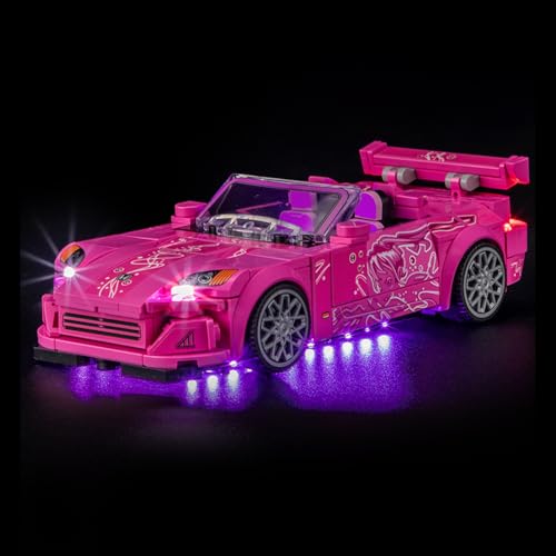 Image of LED Light for Lego 77241 2 Fast 2 Furious Honda S2000 Set, Light Kit Compatible with Lego 77241 Building Blocks Model, Not Included The Model Set
