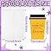 Outus 48 Pack Teacher Thank You Cards Employee Appreciation Coffee Cup Cards Printed with Envelopes for Admin Assistant Day Coworker Teachers Team Staff Office School Favors(Employee)