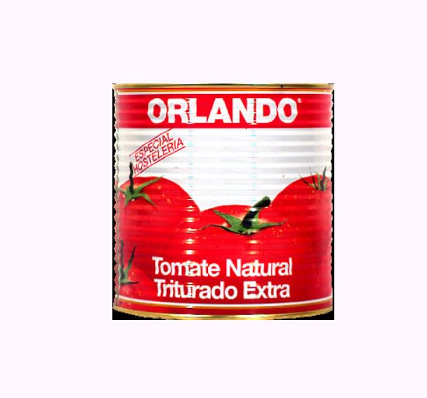 Tomate Natural Triturado Extra, Zerkleinerte Tomaten in der Dose, 2,5 kg, 3er Pack