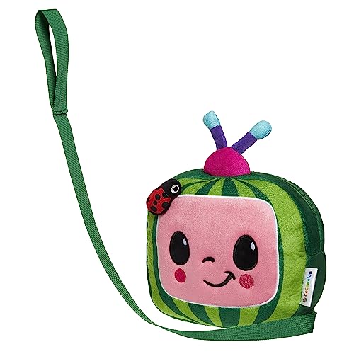 Cocomelon Kids Backpack with Safety Leash,Anti-Lost Children Toddler Backpack for Boys Girls Baby (Green)