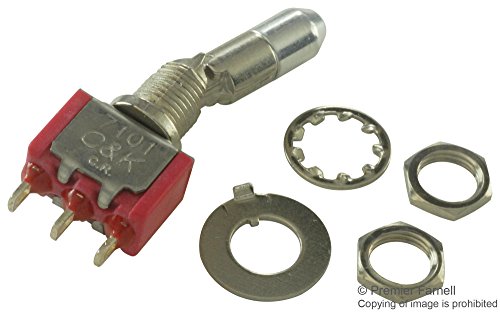 Interrupteur bascule SPDT ON-ON 7101K2ZQE pour circuit électrique 2A 250VAC