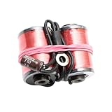 ABOOFAN Maschinenspule Kupferdraht Ersatzteil Tattoo Coil für Liner Shader Tätowiermaschine Rot Handgefertigt Einfache Montage Langlebig