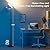 Dimunt Floor Lamp, 30W/2400LM LED Modern Torchiere Sky Lamp, 3000K-5000K Super Bright Dimmable Standing Tall Lamp with 3 Color Temperatures, Remote Button Control, 1 Hour Timer for Living Room Office