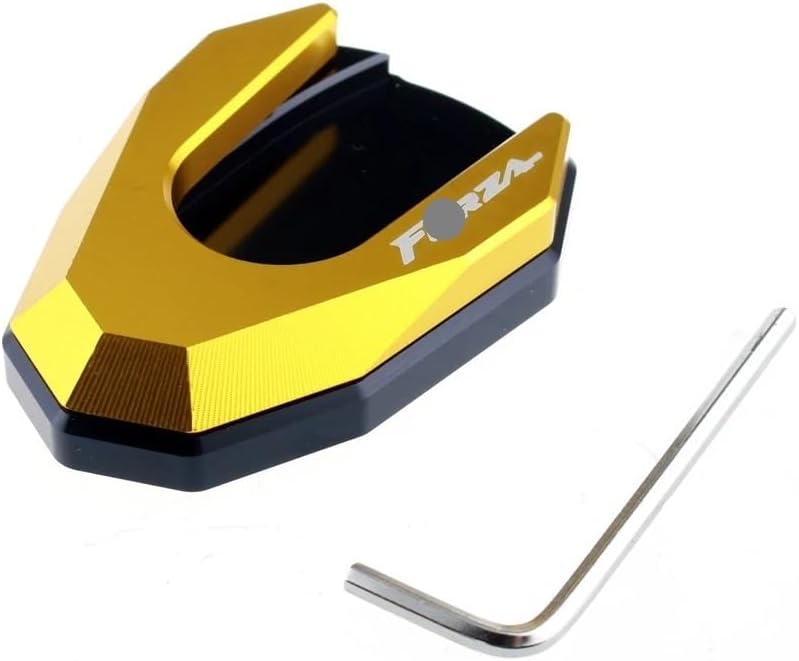 motorcycle Foot Plate Pad For H&ONDA Forza 350 300 NSS350 Motorcycle Forza300 Accessories Kickstand Foot Side Stand Extension Pad Support Plate