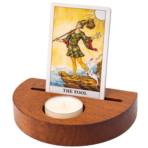 Wooden Tarot Card Stand