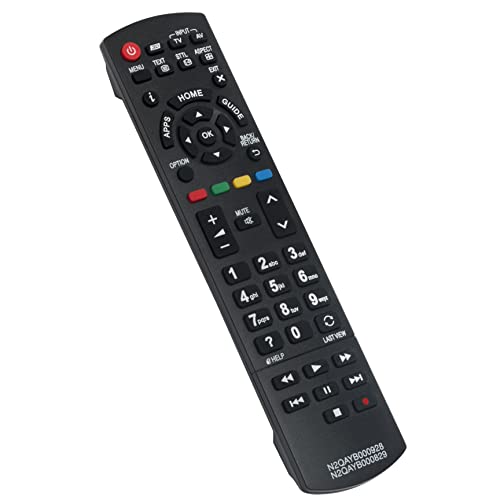 N2QAYB000829 VINABTY Replacement Remote Control Fit for Panasonic LCD TV TX-L42ET60Y TX-L47ET60Y TX-L50ET60Y TX-L55ET60Y TX-P42ST60Y TX-P50ST60Y TX-P55ST60Y TX-P65ST60Y