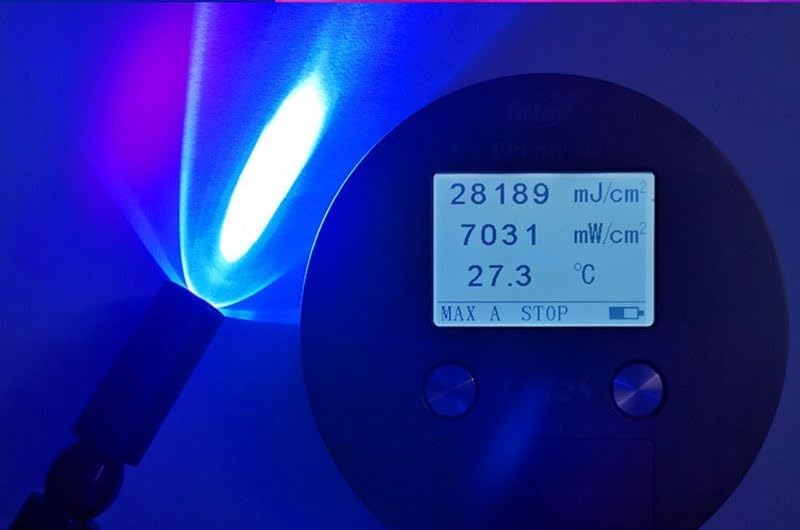 UV Curing Ultraviolet Lamp Spot Light 405nm 395nm 365nm 385nm shadowless Glue Green Oil Screen Phone Repair PCB Board Soldering(365nm)
