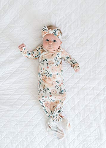 Copper Pearl Newborn Knotted Gown Autumn #TOP4