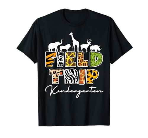 Kindergarten Zoo Field Trip Squad Matching Teacher Students T-Shirt
