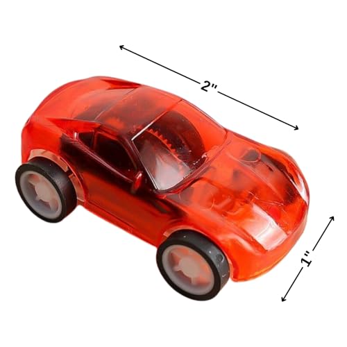 Set 12 Autos Transparentes Pullback para Niños miniatura 4