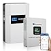 ECO-WORTHY Home Power Backup Station, 5120Wh 48V 100Ah Wall-Mount LiFePO4 Battery with Conduit Box, Bluetooth & WiFi + 5000W Solar Inverter Charger, Fast Charge, Home Backup & Solar System