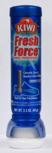 Kiwi Fresh Force Shoe Freshener Powder Fresh Scent 2.2 Oz (Pack of 4)