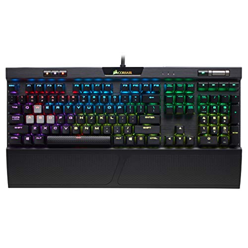Corsair-K70-RGB-MK2-Mechanical-Gaming-Keyboard-USB-Passthrough-Media-Controls-Linear-Quiet-Cherry-MX-Red-RGB-LED-Backlit-CH-9109010-NA