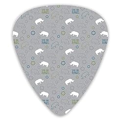 Médiators de guitare Save Our Rhinos Médiators de guitare Premium 12 morceaux de médiators ukulélé dont 0,46 mm 0,71 mm… - Les Beatles, Paul McCartney, John Lennon, RIngo Starr, George Harrison