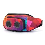 The #1 Fannypack with Speakers. Bluetooth Fanny Pack for Parties/Festivals/Raves/Beach/Boats....