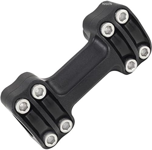 ローランドサンズデザイン Rsd 1インチバー用ライザー ワンピース 1 5インチ高 ノスタルジア 黒つや消し