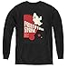 Trevco Sportswear CBS2191B-YL-4 Star Trek & TNG Season 7 Episode 24 Youth Long Sleeve Tee44; Black - Extra Large