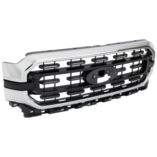 Image of Garage-Pro Grille Assembly For Ford F-150 2021-2023 Textured Black