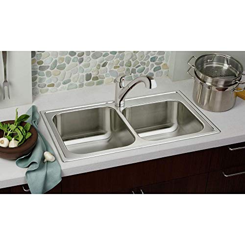 Image of Elkay D125213 Dayton Single Bowl Drop-in Stainless Steel Sink 25 x 21