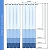 Jekeno Marble Curtains Retro Abstract Brown Brick Stone Wall Decor Home Bedroom Living Room Darkening Grommet Window Drapes 2 Panel Set, 52"x84" #2