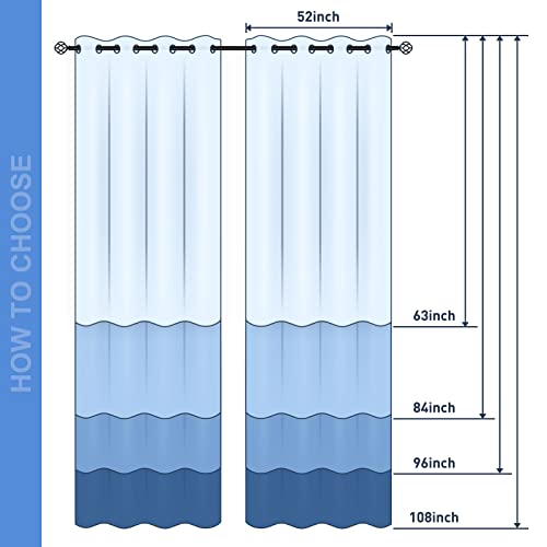 Jekeno Vintage Bookshelf Blackout Curtains Books Bookcase Mysterious Tree Flowers Planet Starry Sky Decor for Bedroom Study Classroom Living Room Darkening Grommet Window Drapes 2 Panel Set, 52"x84"