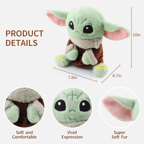 Pazatao A003 Baby Yoda Plush Toys Stuffed Baby Yoda Plush Cute Yoda Doll thumb #2