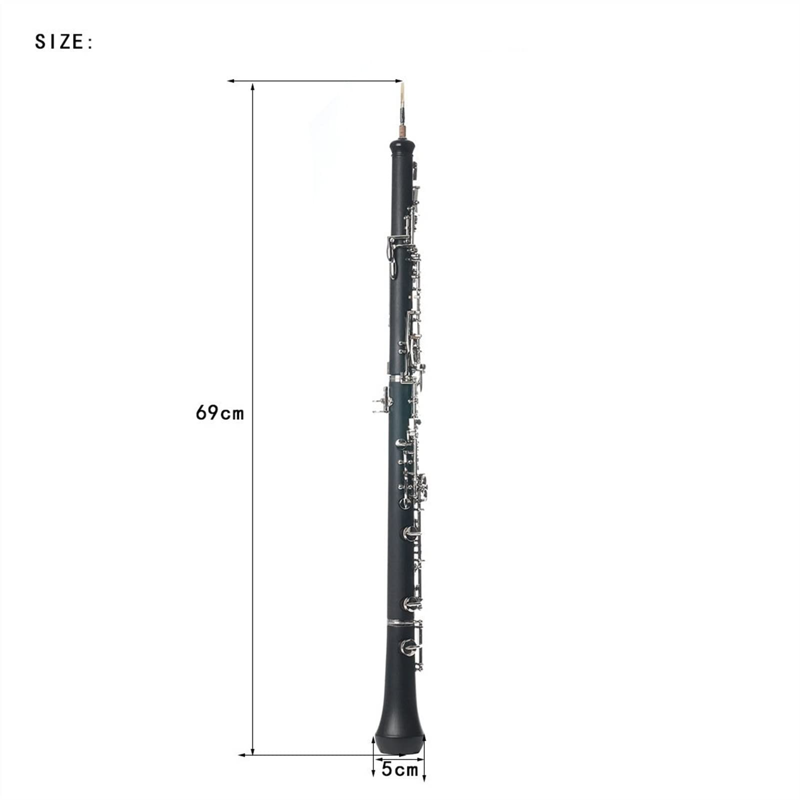 Strumento Oboe Introduzione allo Strumento Musicale B-Flat B-Flat B-Flat Nickel-Placcato Principiante di Oboe